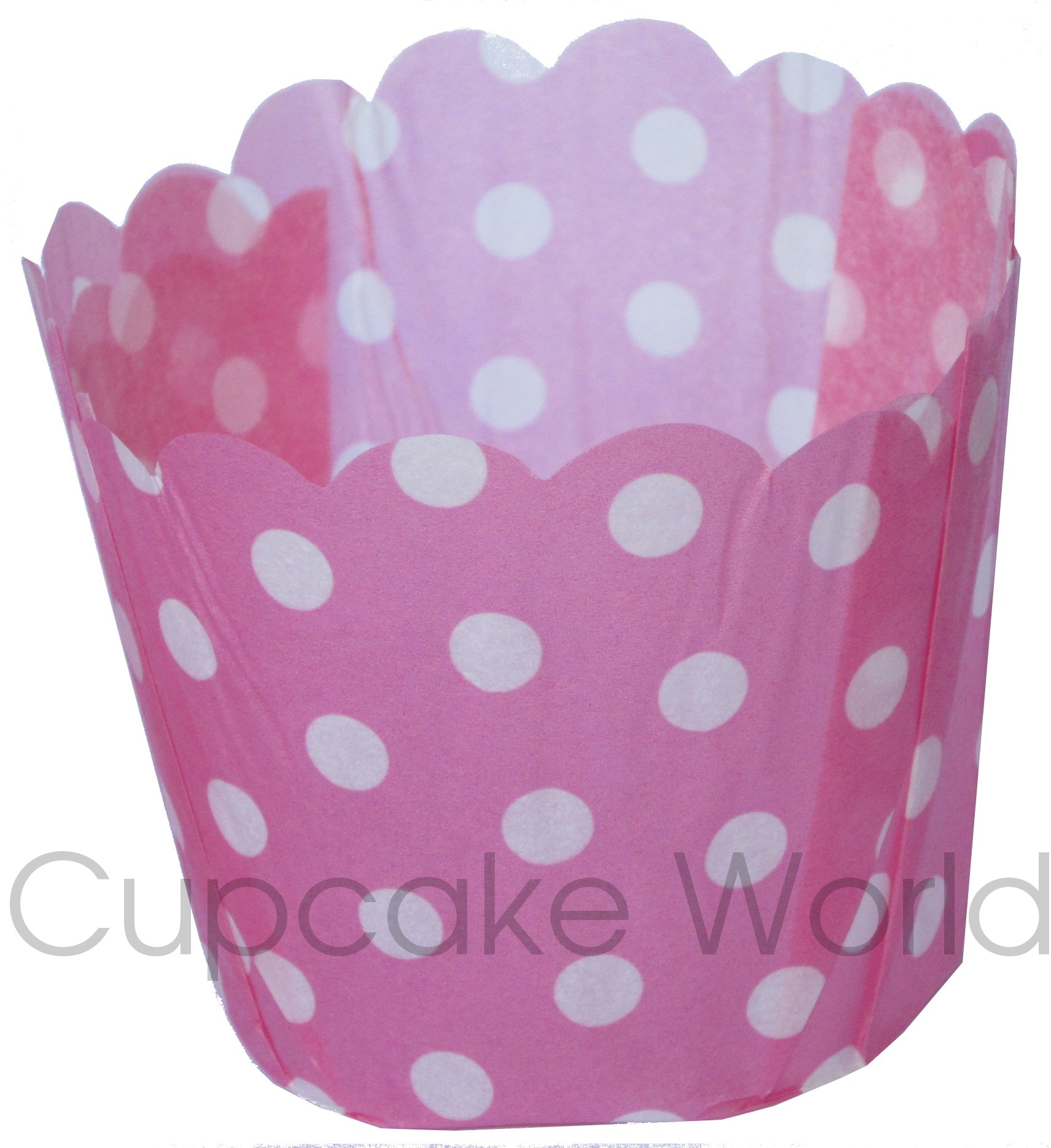 RARE PINK POLKA DOTS PAPER MUFFIN CUPCAKE CASES X25 RARE PINK POLKA DOTS PAPER MUFFIN CUPCAKE CASES X25